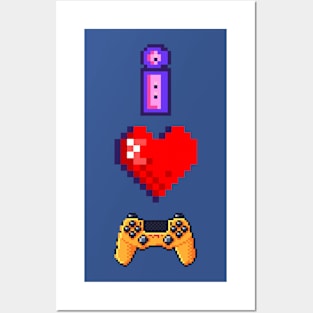 Game Lover - I Love Playing Games Posters and Art
